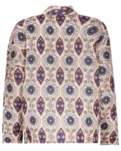 NADIA PRINT JASJE DONKER BLAUW 