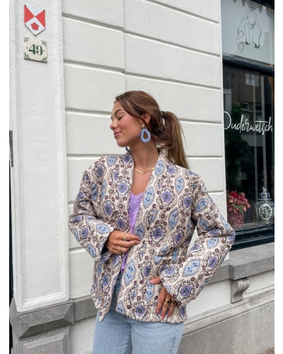 Gossip NADIA PRINT JASJE LICHT BLAUW