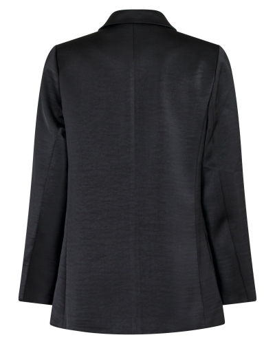 BLAZER JARDIN SATIJN ZWART
