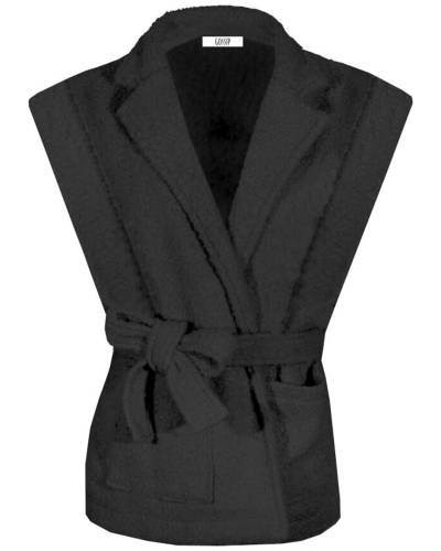 Gossip TEDDY GILET MAXIE ZWART