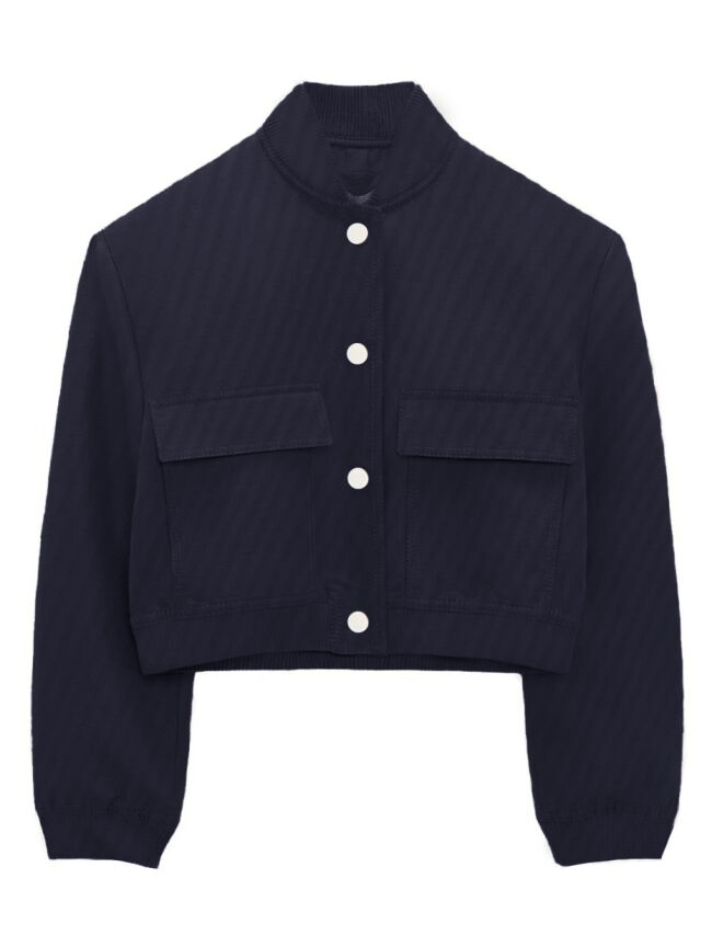 BOMBERJAS RIB JULIE BLAUW