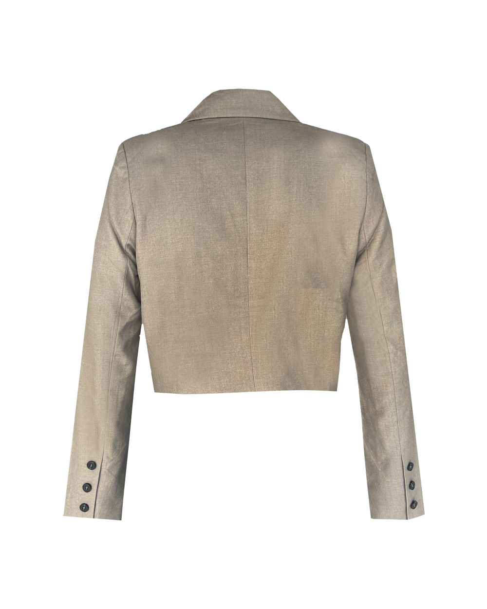 CROPPED BLAZER ISA TAUPE