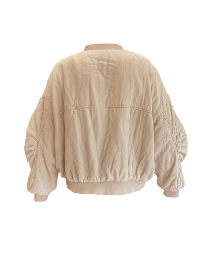 PADDED BOMBERJACK BEIGE