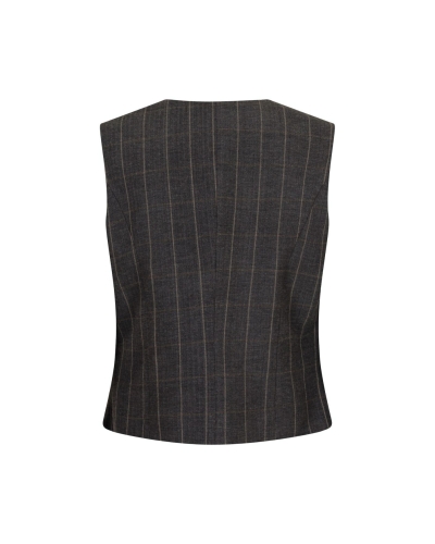 GILET VENDETTA DONKERGRIJS