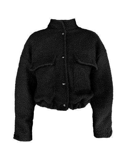 Gossip TEDDY BOMBER ZWART