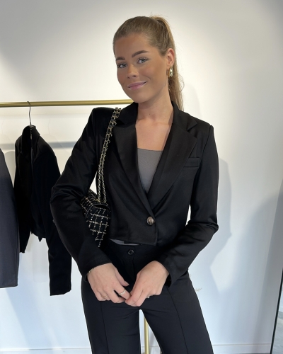 Gossip CROPPED BLAZER ZWART