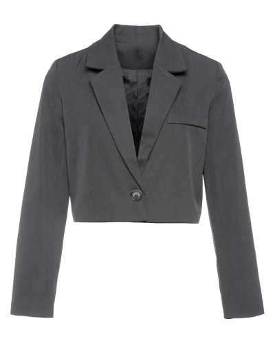 Gossip CROPPED BLAZER GRIJS