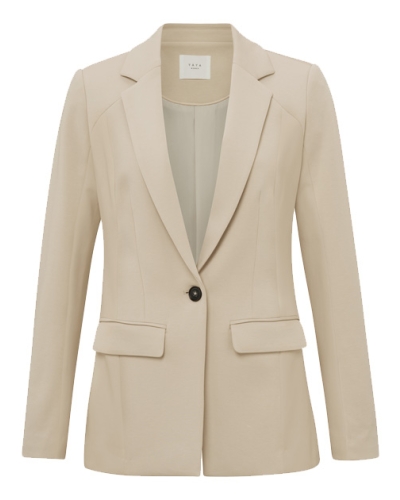 SCUBA BLAZER SLIM FIT BEIGE