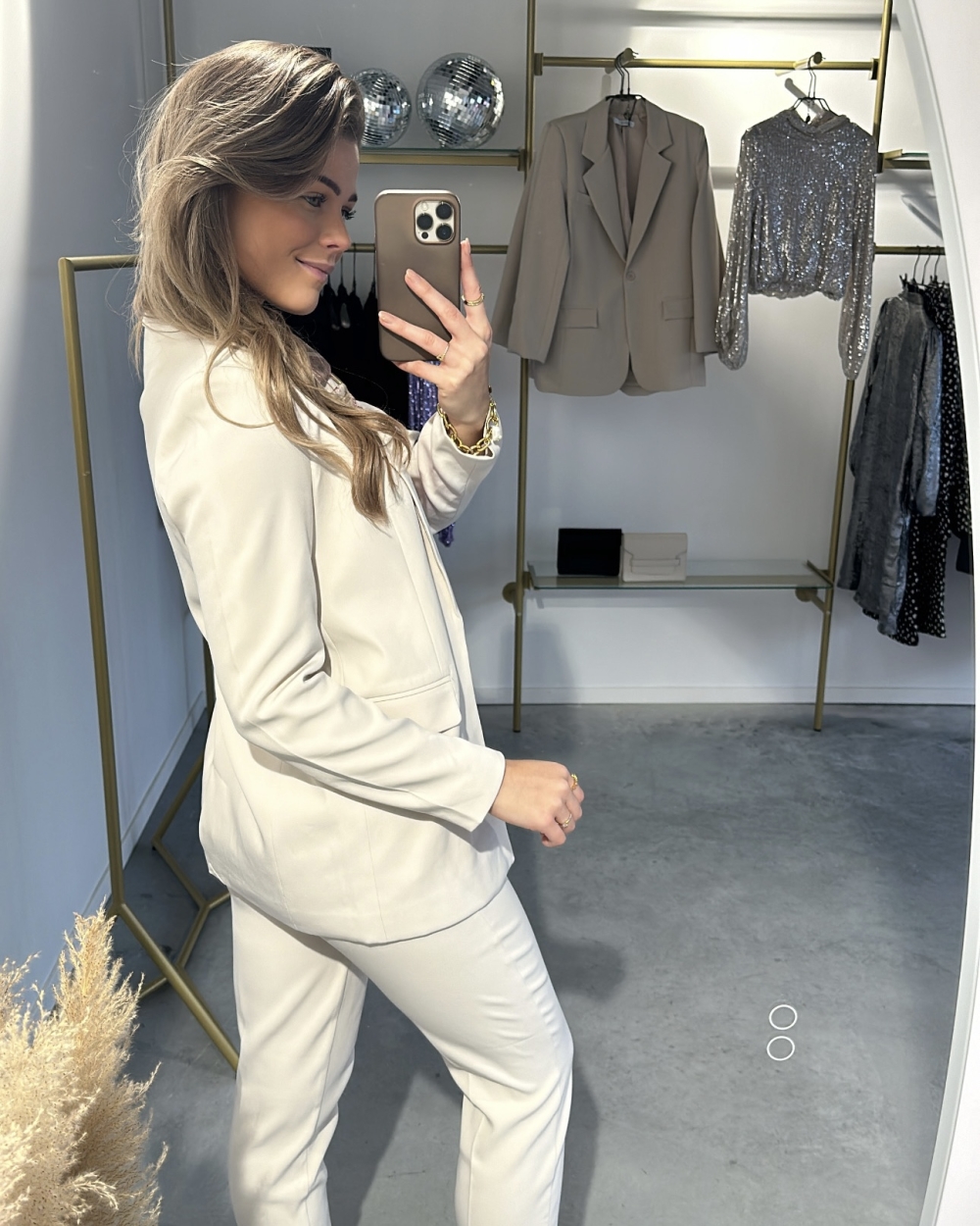 ELLY LIFE BLAZER ECRU