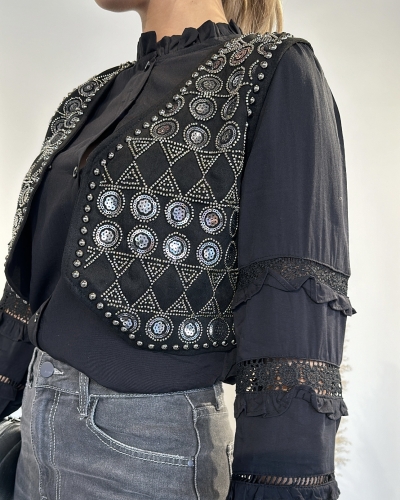 GILET VIVA ZWART