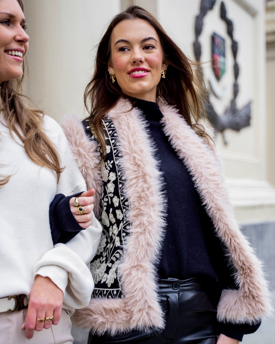 GILET DANNI ZWART