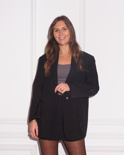 Gossip DIAMOND BLAZER ZWART