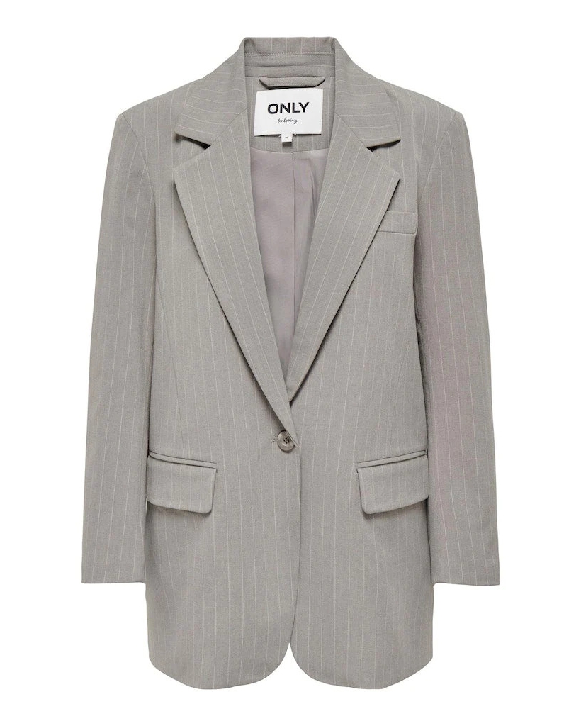 BLAZER BRIE GRIJS