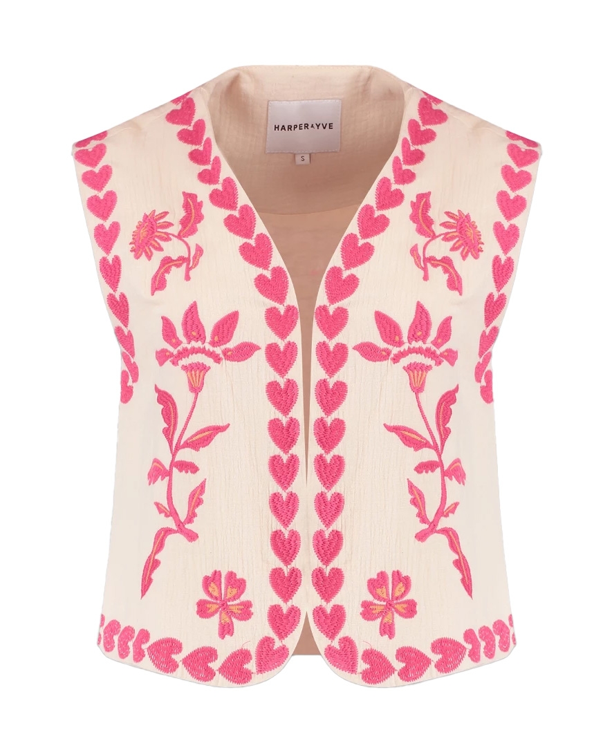 GILET MILAN ROZE
