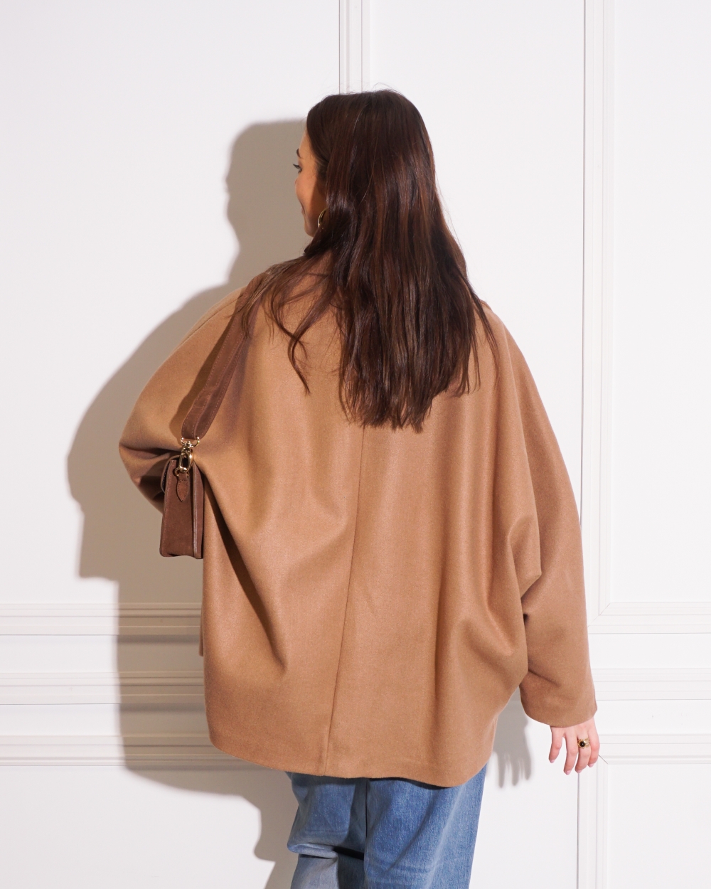 KORTE MANTEL CAMEL