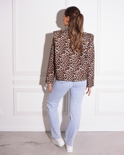 INSPIRED LEO JACKET PANTERPRINT