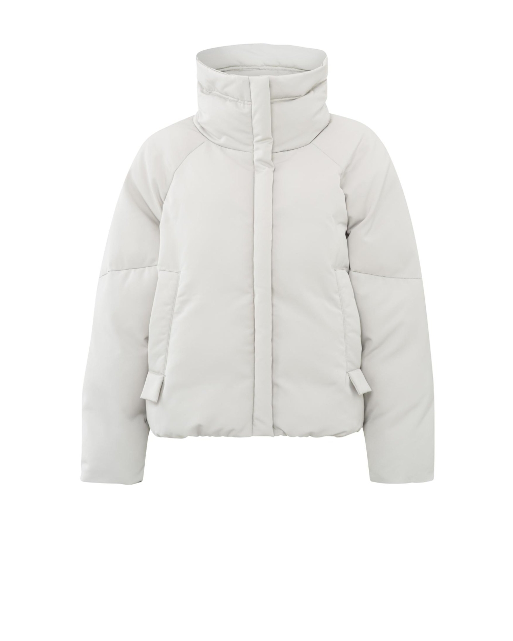 OVERSIZED CROPPED PUFFER ECRU
