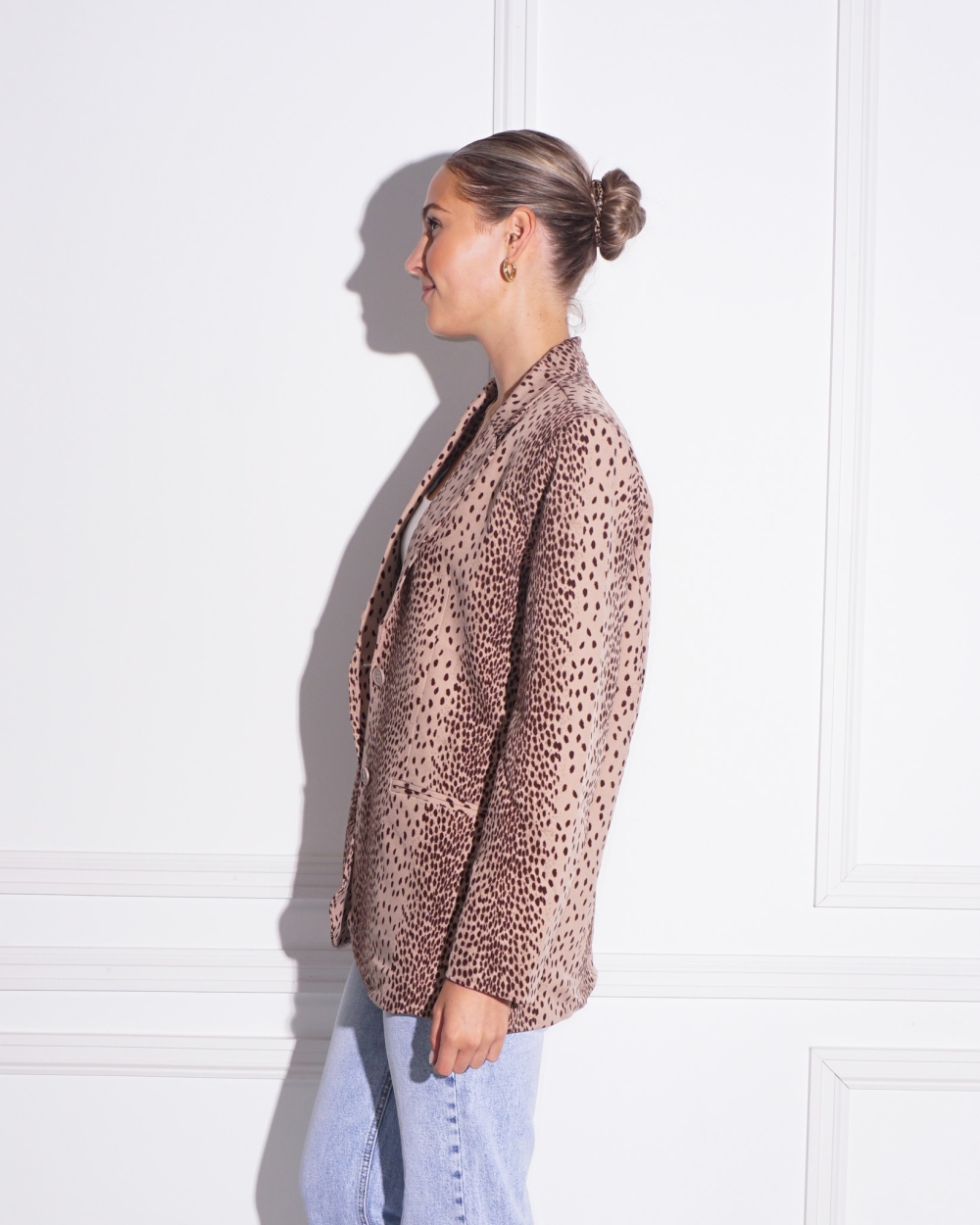 BODI BLAZER LEOPARD