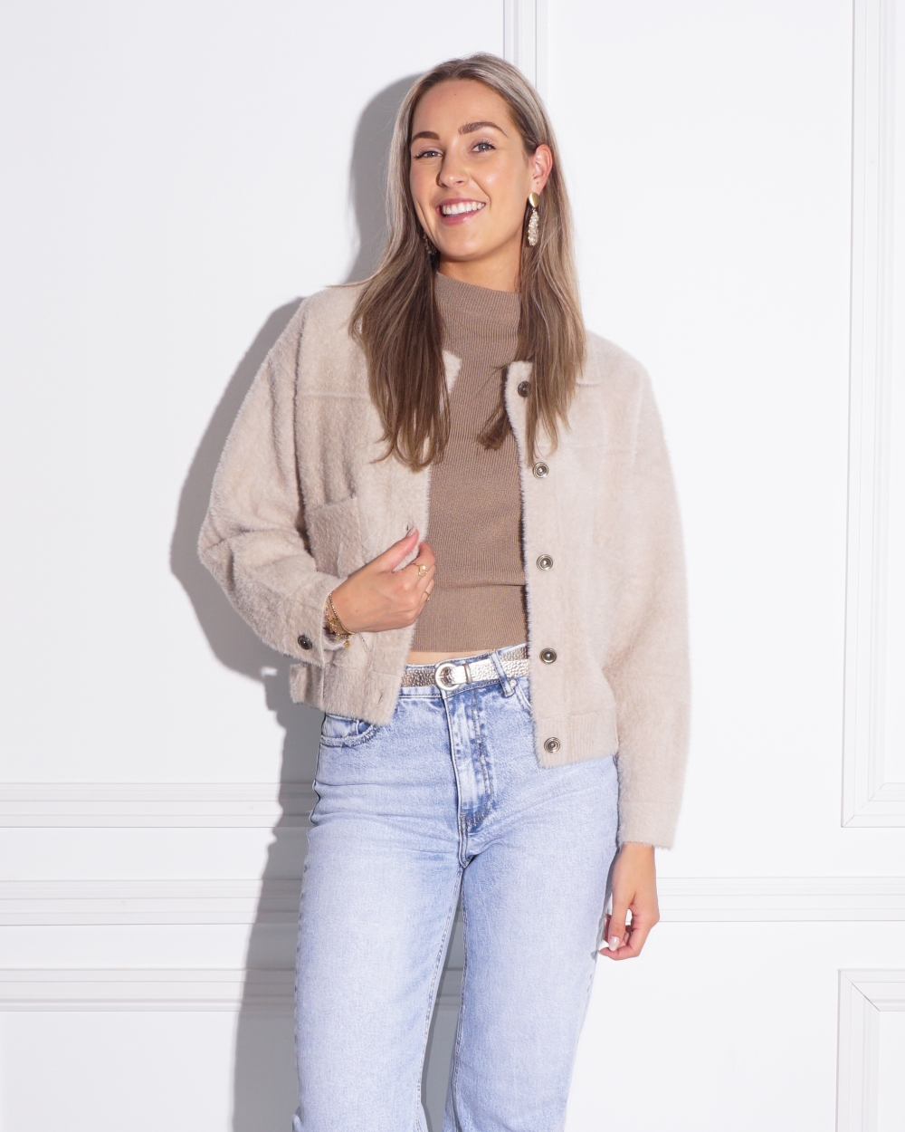 JACKET BUBBLY STONE