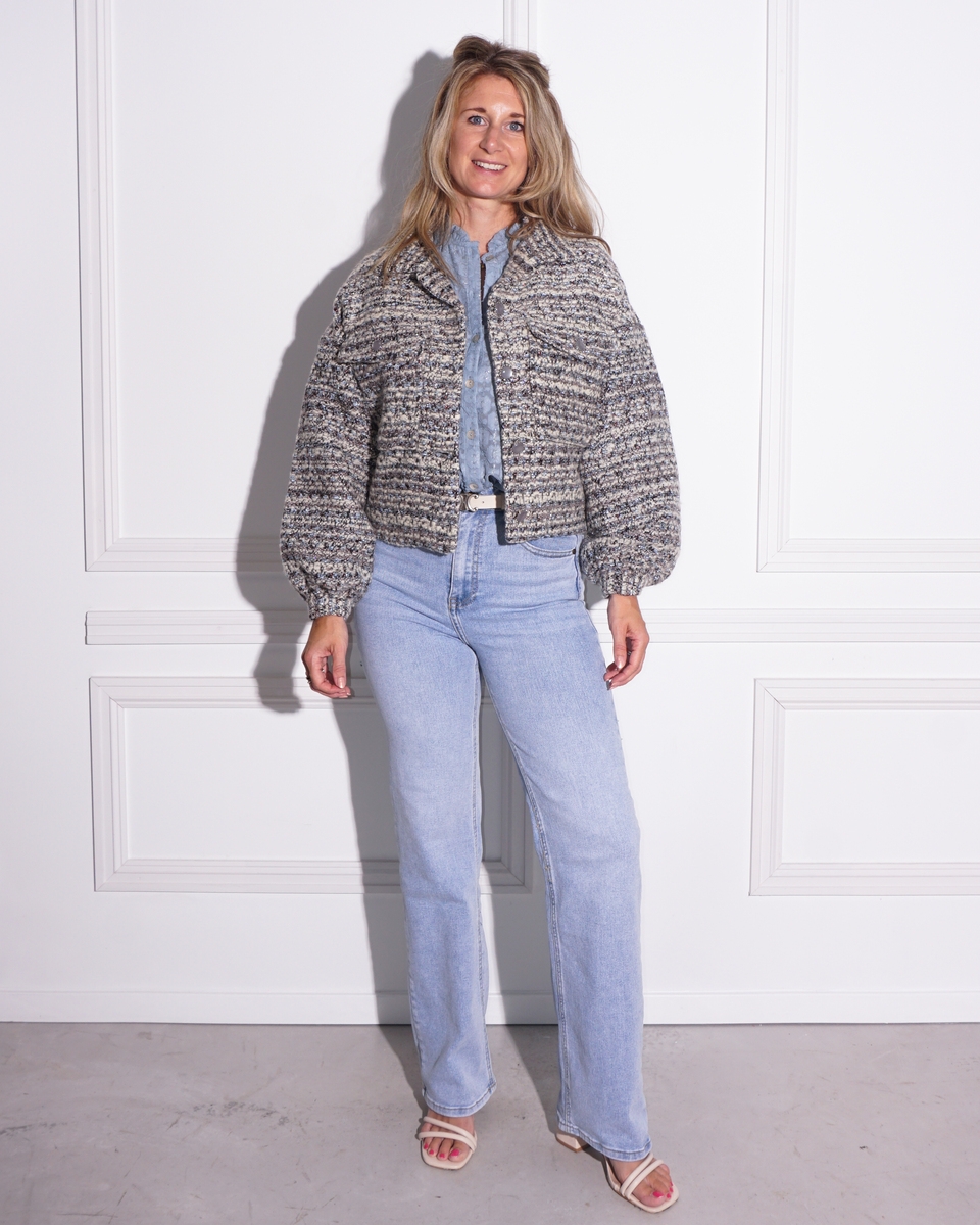 JACKET HARMONY BLAUW