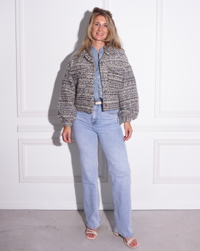 JACKET HARMONY BLAUW