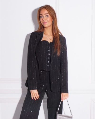 Freebird BLAZER LOE ZWART