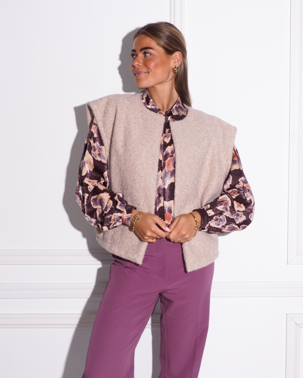 GILET MARA BEIGE