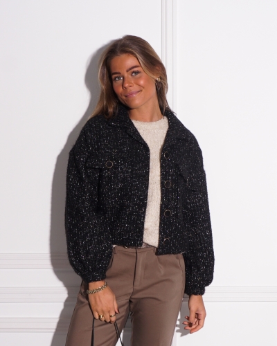 JACKET HARMONY ZWART