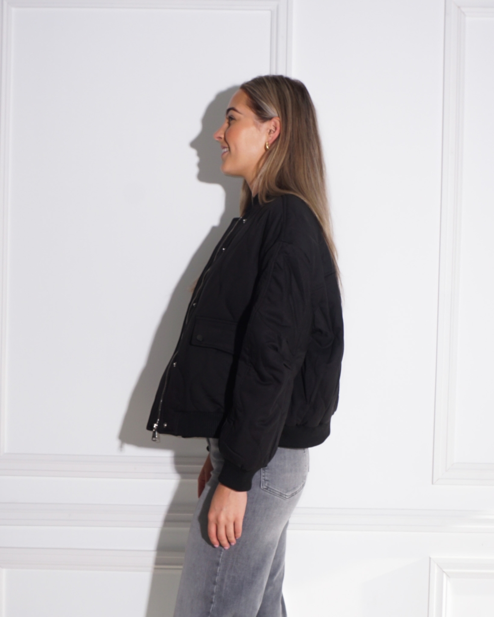 BOMBER JASJE JILL ZWART