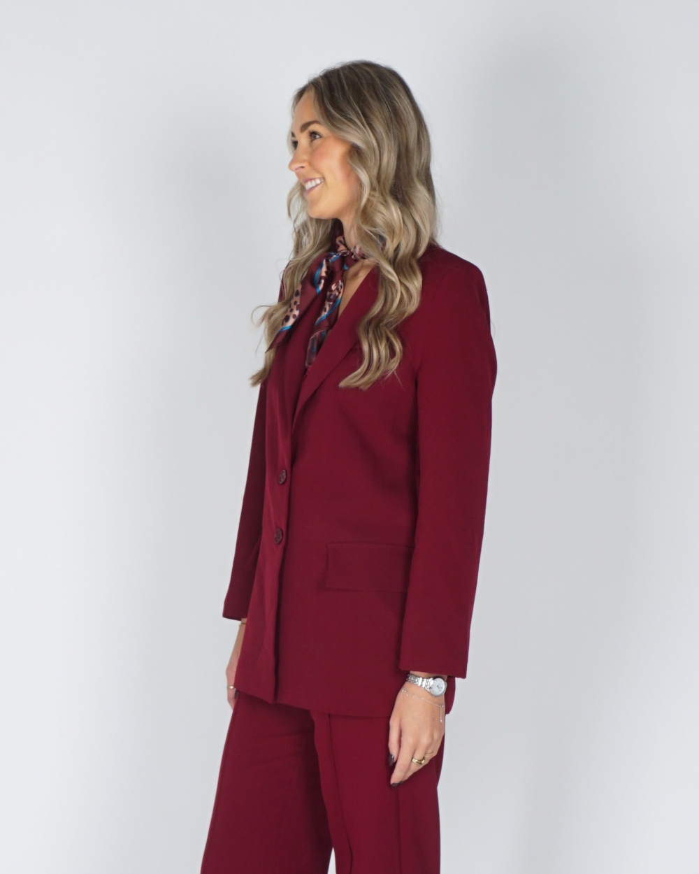 BLAZER ANNABEL BORDEAUX 