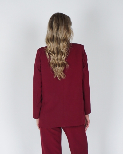 BLAZER ANNABEL BORDEAUX 