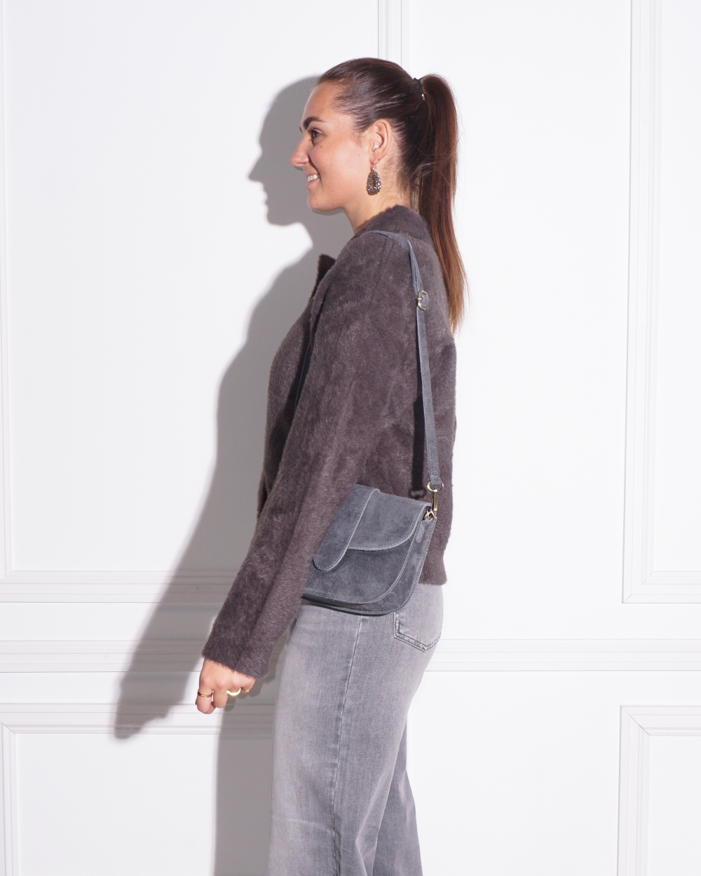 JACKET BUBBLY ANTRACIET