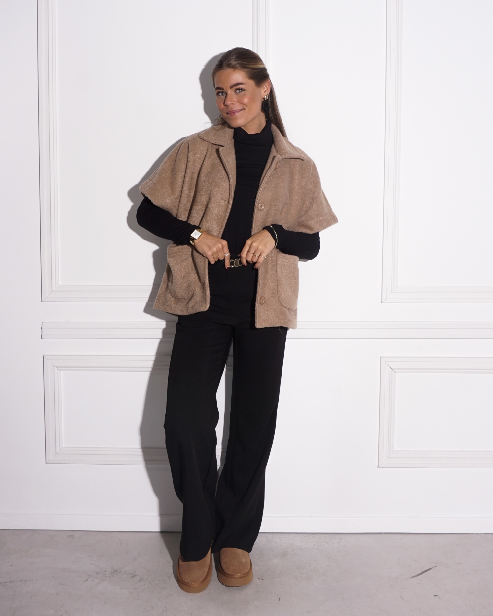 GILET MILOU BRUIN