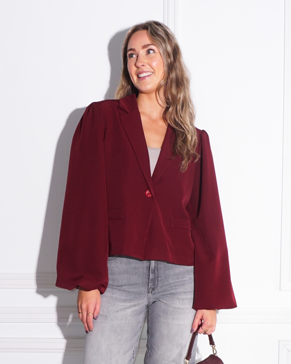 BLAZER POFMOUW BORDEAUX