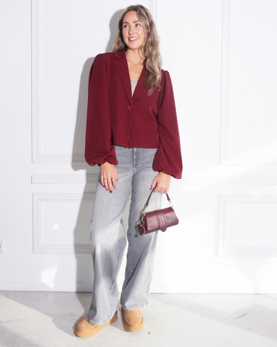 BLAZER POFMOUW BORDEAUX