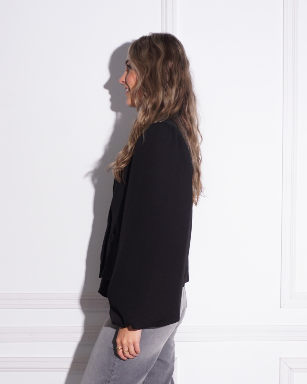 BLAZER POFMOUW ZWART