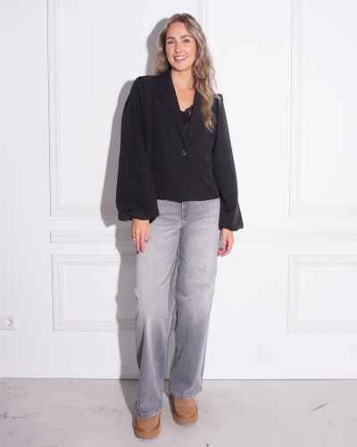 BLAZER POFMOUW ZWART
