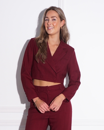 Gossip BLAZER CARMEN BORDEAUX