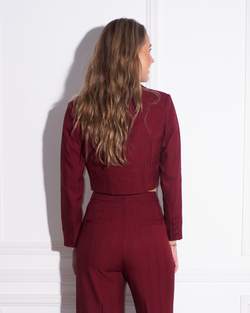 BLAZER CARMEN BORDEAUX
