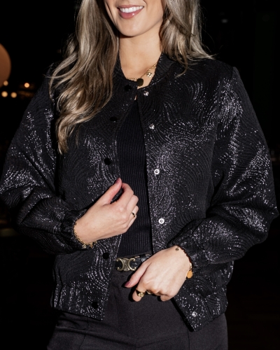 BOMBER BIBI ZWART