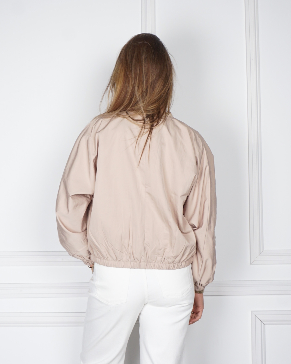 KORTE BOMBERJACK BEIGE