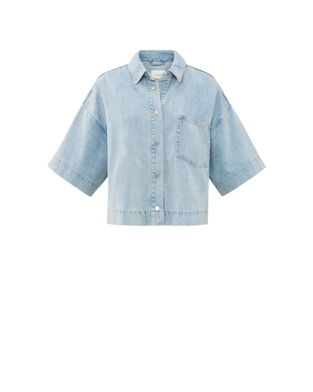 OVERSIZED CROPPED DENIM JACKET