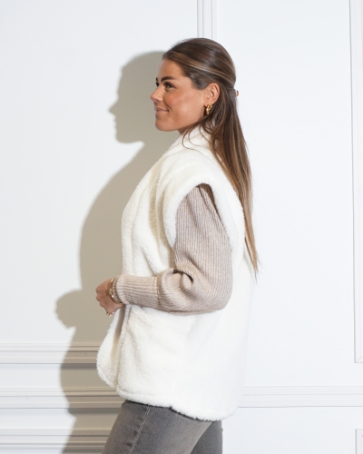 Gossip GILET TRINA ECRU