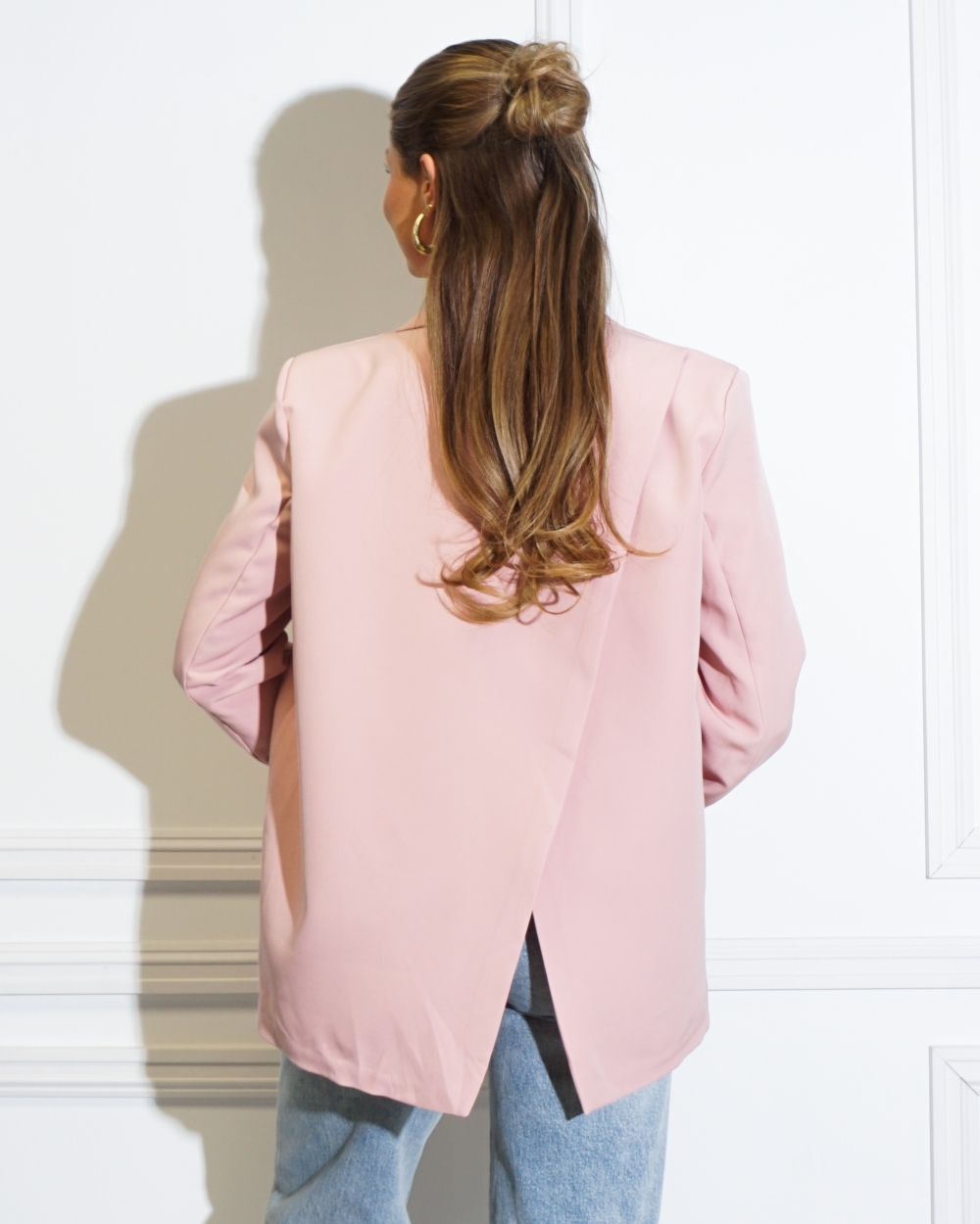 SPLIT BLAZER ROZE