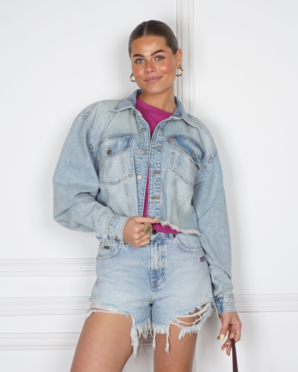 JACKET WILLOW LICHT BLAUW