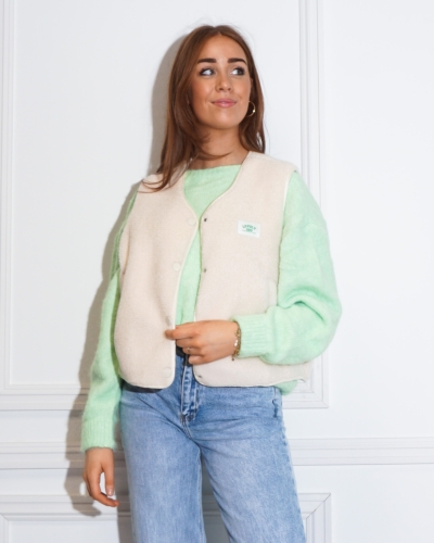 Gossip GILET ILJA BEIGE
