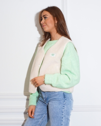Gossip GILET ILJA BEIGE