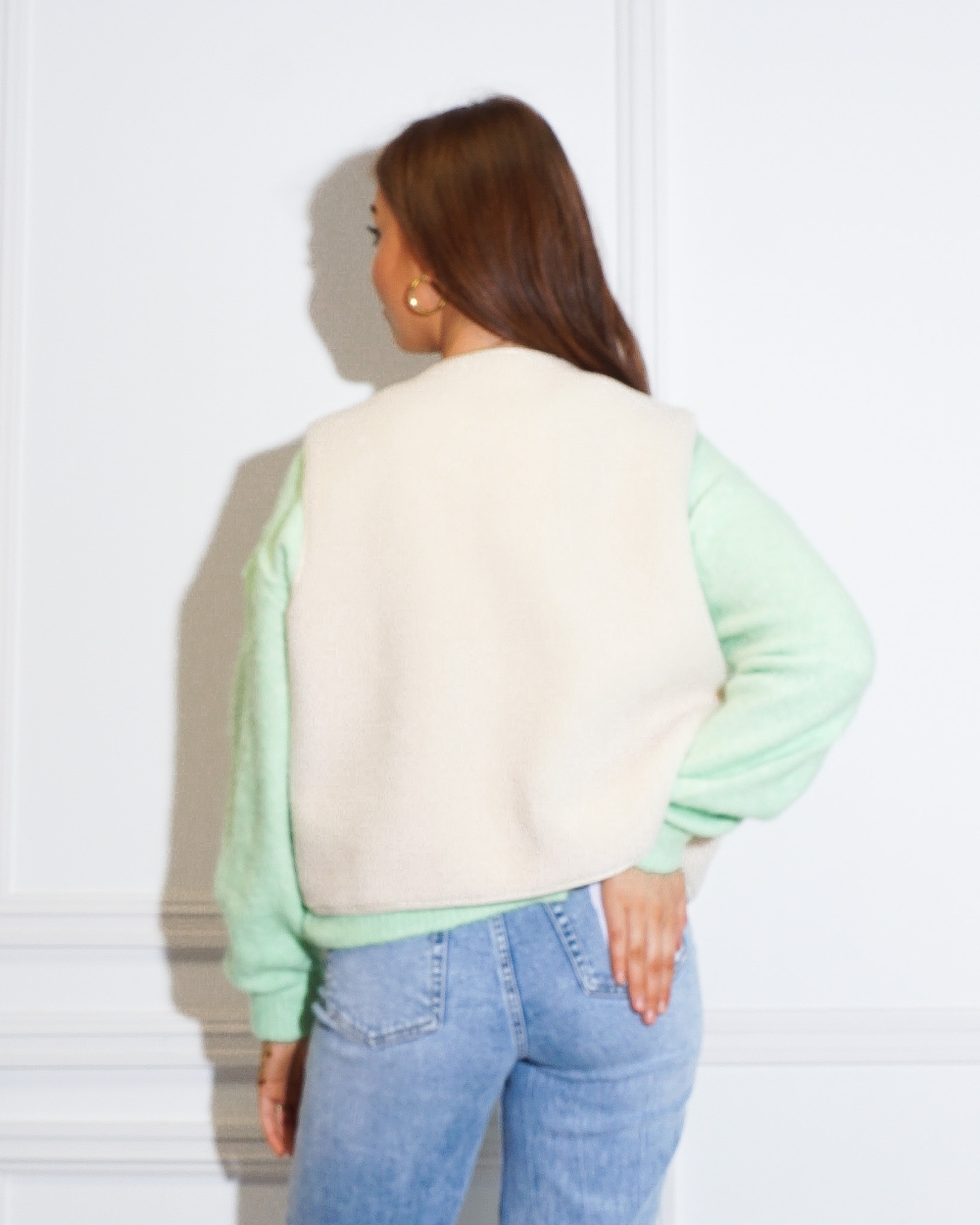 GILET ILJA BEIGE