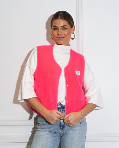 GILET ILJA NEON ROZE