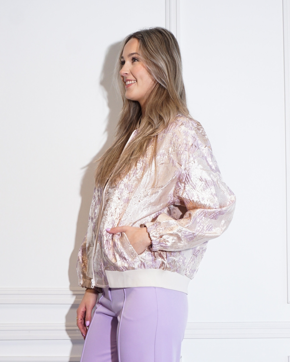 BOMBER EVY LILA